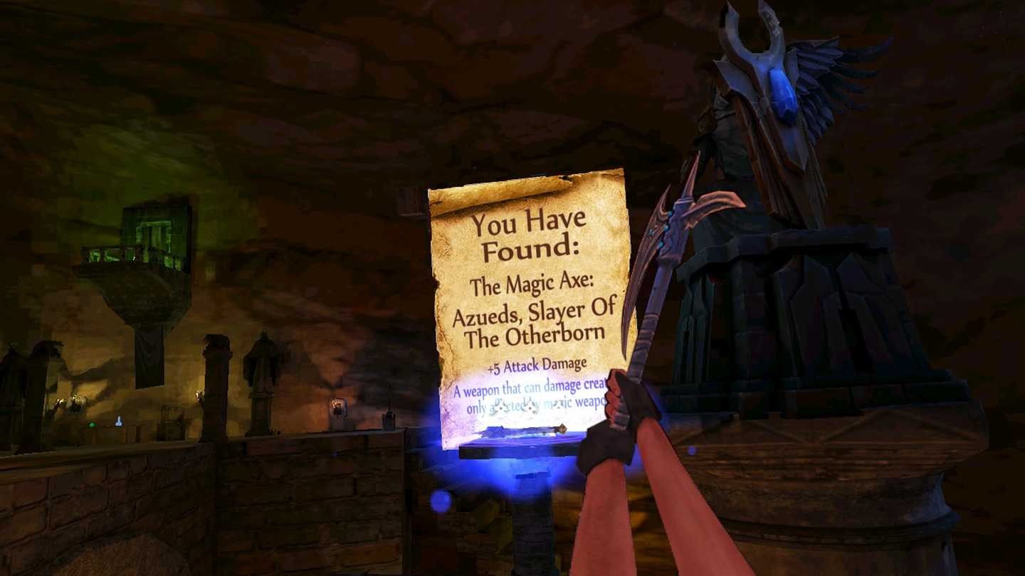 Oculus Quest game Firedrake Crypts Of The Golem King Firedrake Crypts Of The Golem King VR Oculus Meta Quest all-in-one fighting game