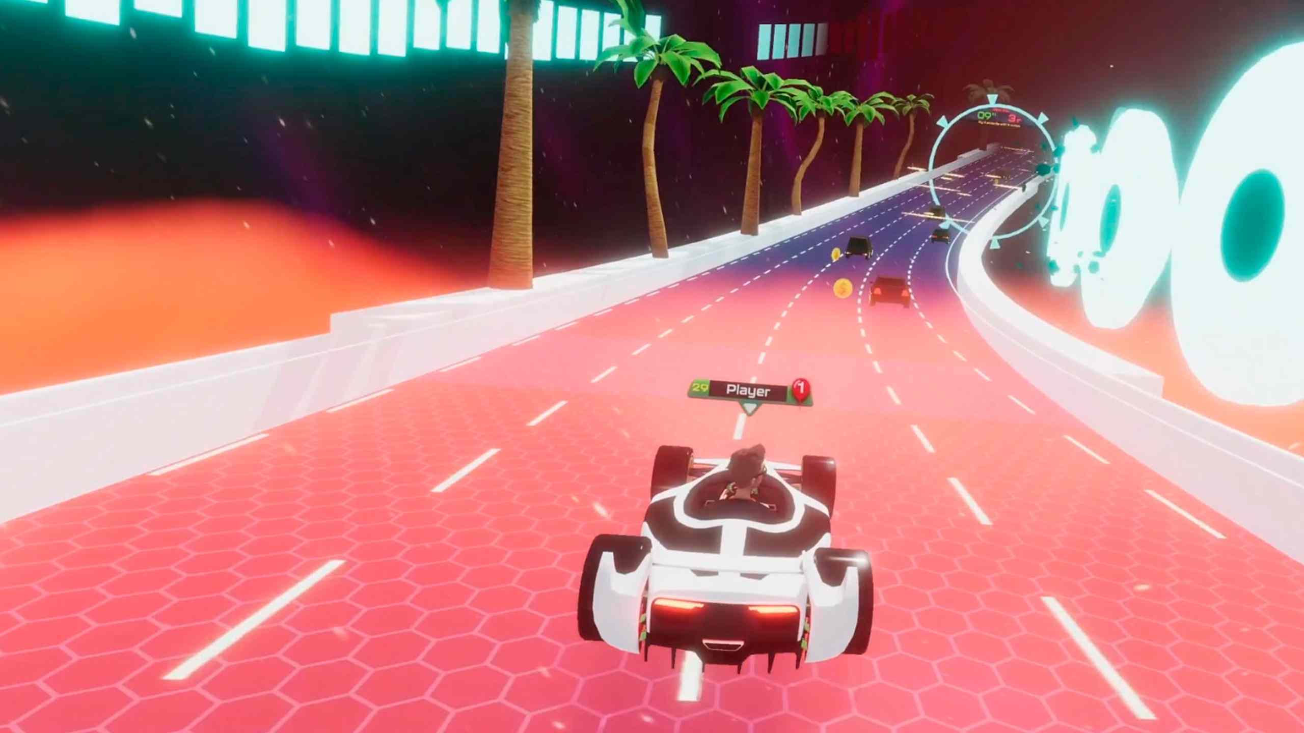 Oculus Quest 游戏《云中赛车》inRun inRun Oculus Meta Quest VR game