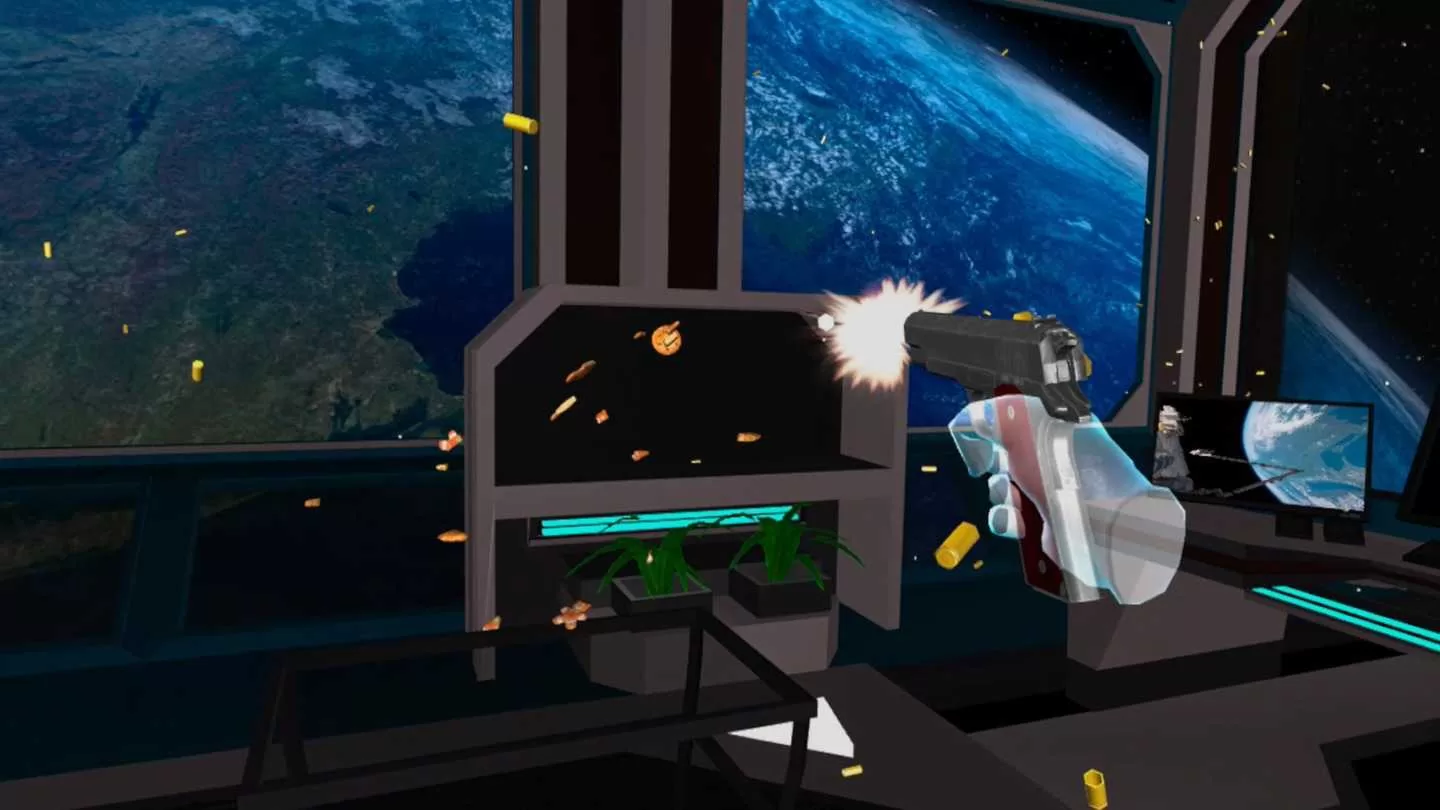 Oculus Quest game "Shooting Simulation" Shooting Therapy Shooting Therapy Oculus Meta Quest VR game
