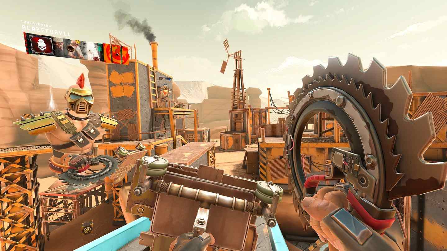 Oculus Quest 游戏《飞盘刀》STACK STACK-Frisbee Knife Oculus Meta Quest VR game