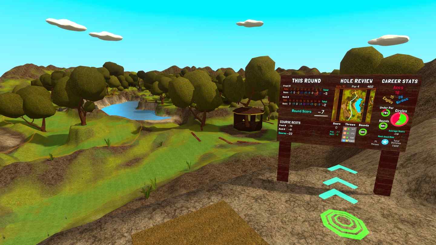 Oculus Quest 游戏《VR飞盘》Disc Benders: Ace Run Disc Benders-Ace Run Frisbee VR Oculus Quest flying game