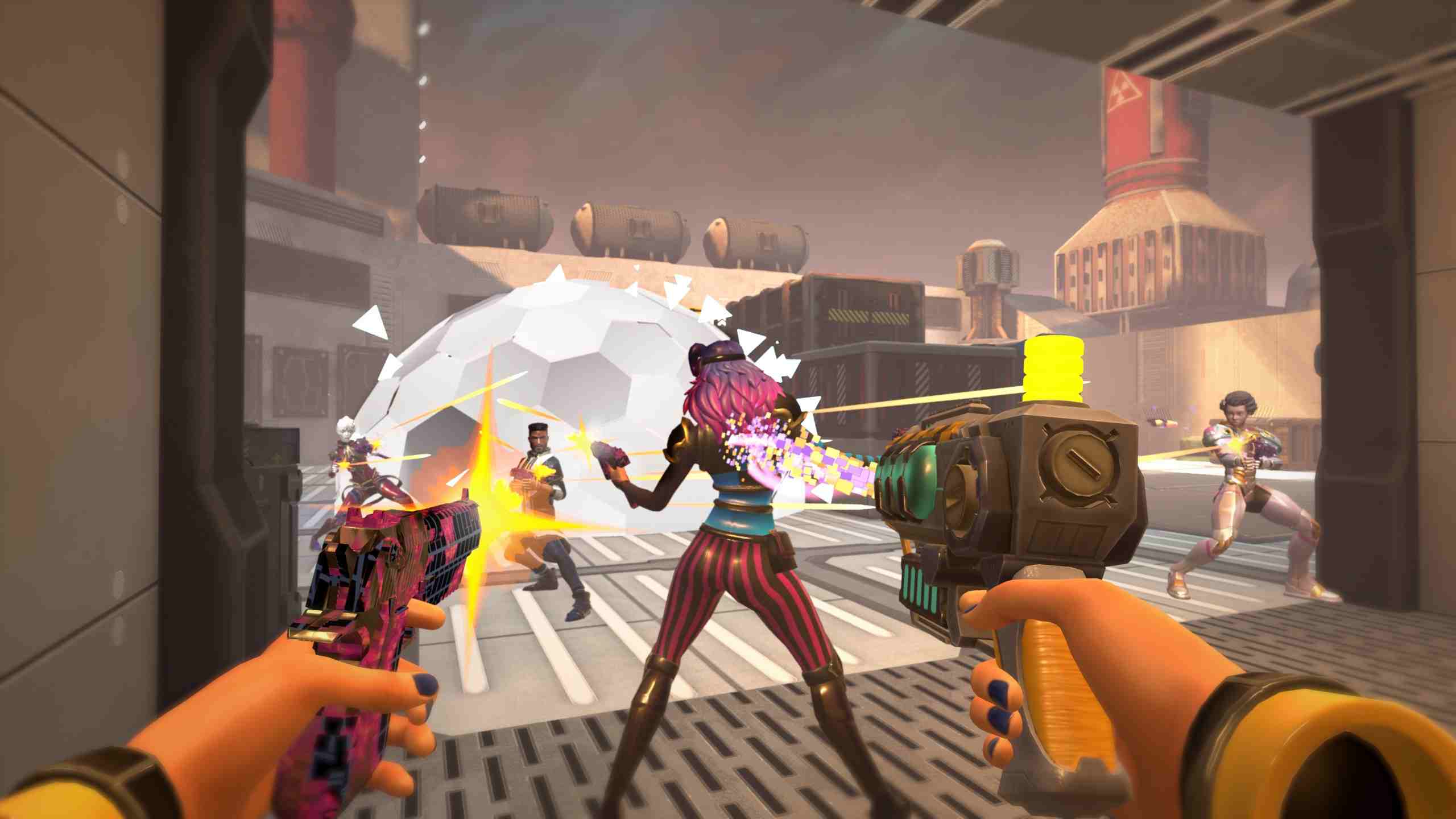 Oculus Quest 游戏《X8英雄射击》Xtrapol8 X8 Hero Shooter VR Oculus Meta Quest all-in-one shooting game