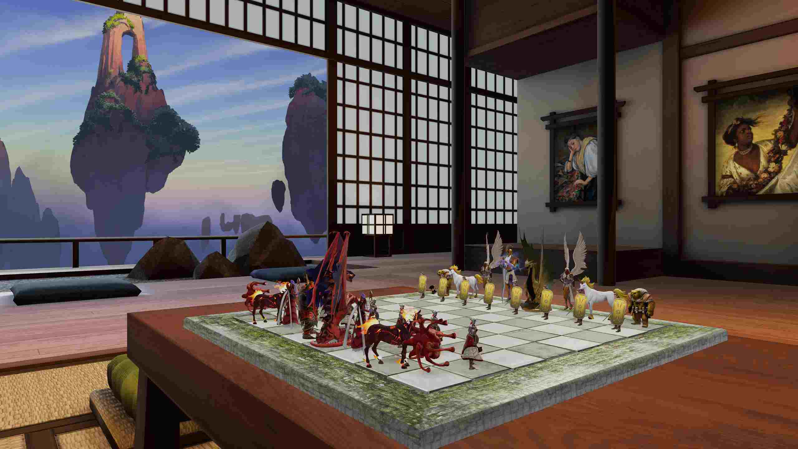 Oculus Quest 游戏《地牢国际象棋》Dungeon Chess VR Dungeon Chess VR Oculus Meta Quest all-in-one multiplayer game