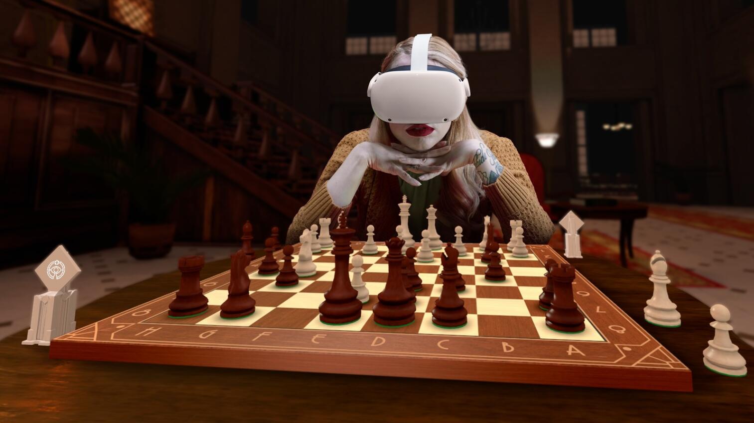 Oculus Quest 游戏《国际象棋》Chess Club VR Chess Club VR Oculus Meta Quest game