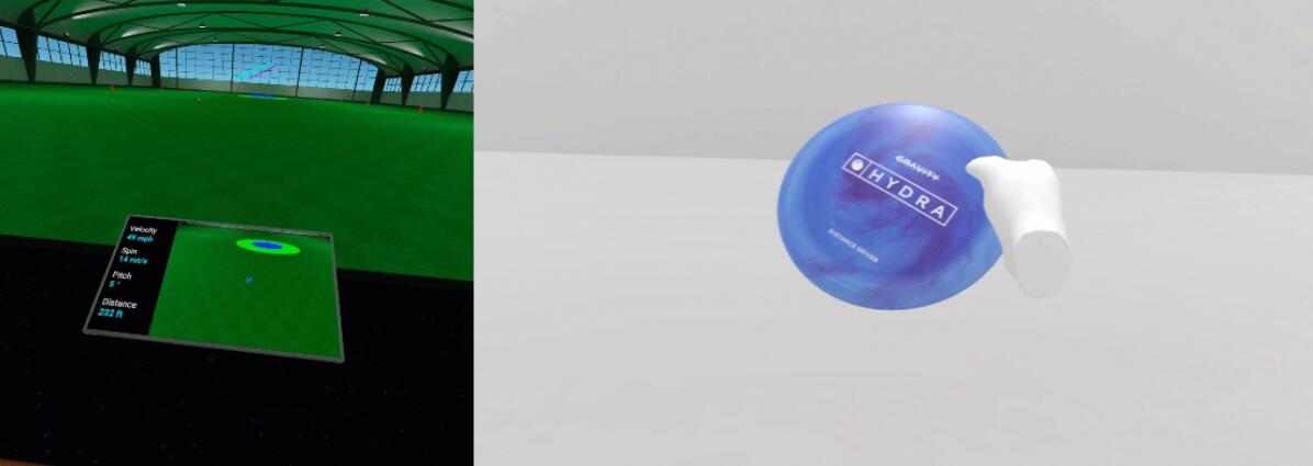 Circle1-Frisbee Sim VR Oculus Meta Quest all-in-one action game