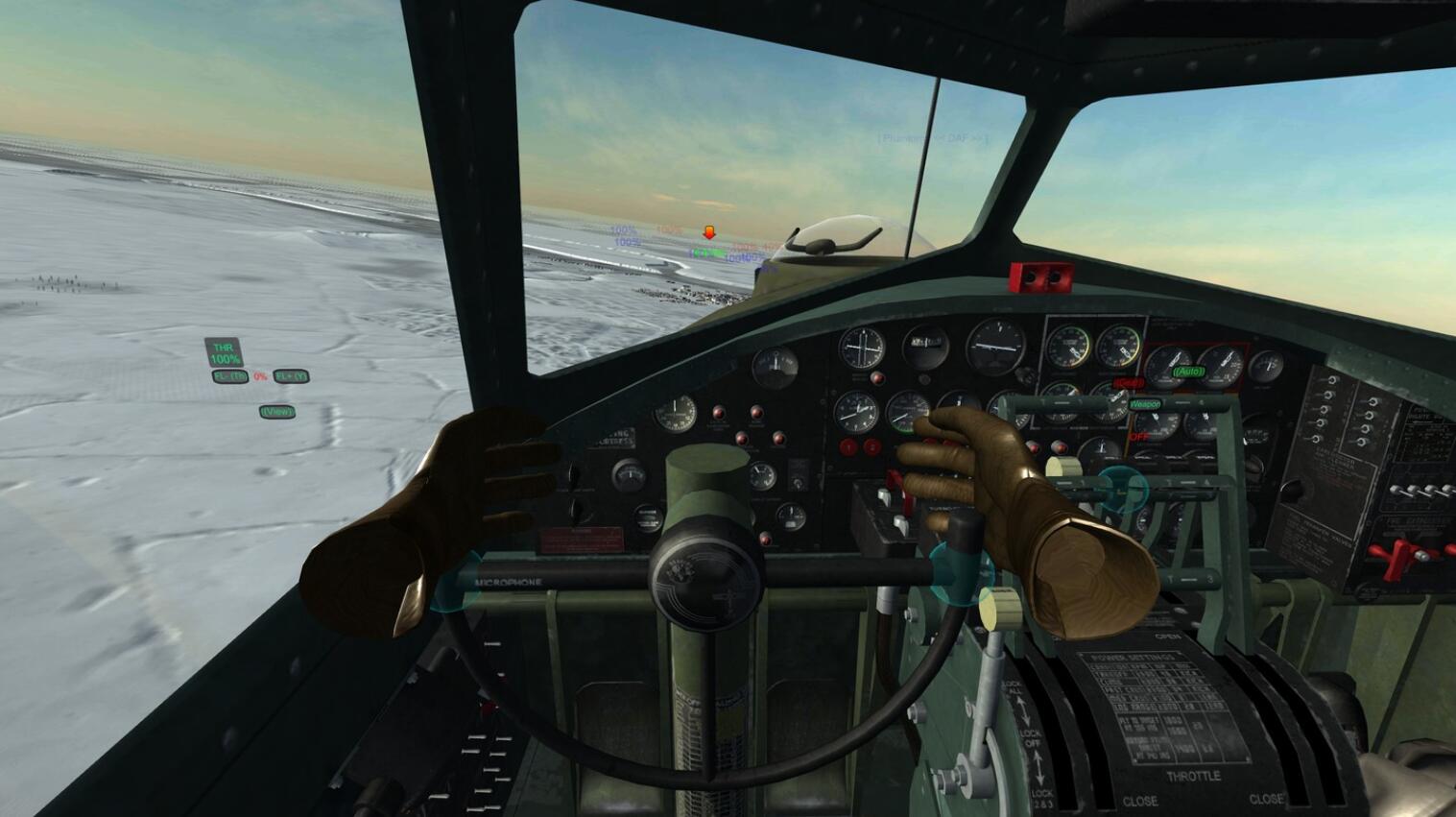 Oculus Quest 游戏《炮艇续集: 二战》Gunship Sequel: WW2 Gunship Sequel WW2 VR Oculus Meta Quest all-in-one shooting game