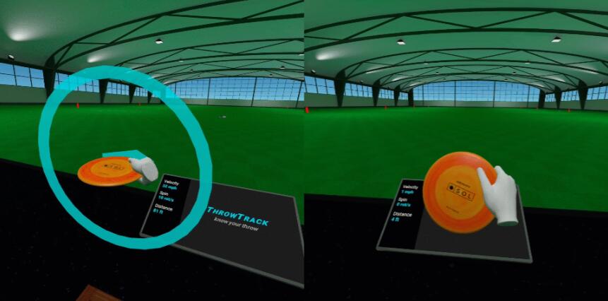 Circle1-Frisbee Sim VR Oculus Meta Quest all-in-one action game