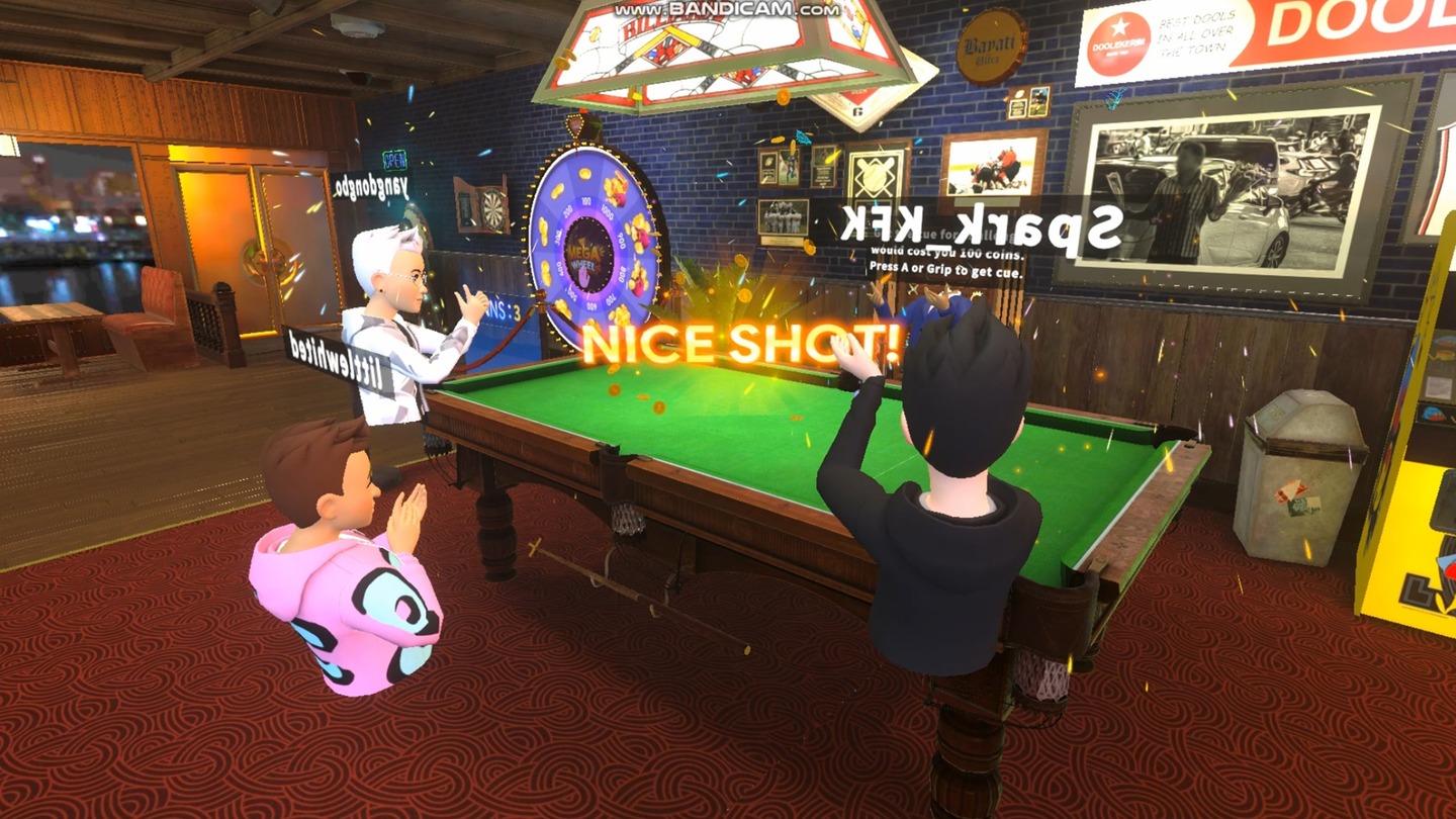 Oculus Quest 游戏《火花台球》SPARK BALL POOL VR Spark Ball Pool Oculus Meta Quest VR game