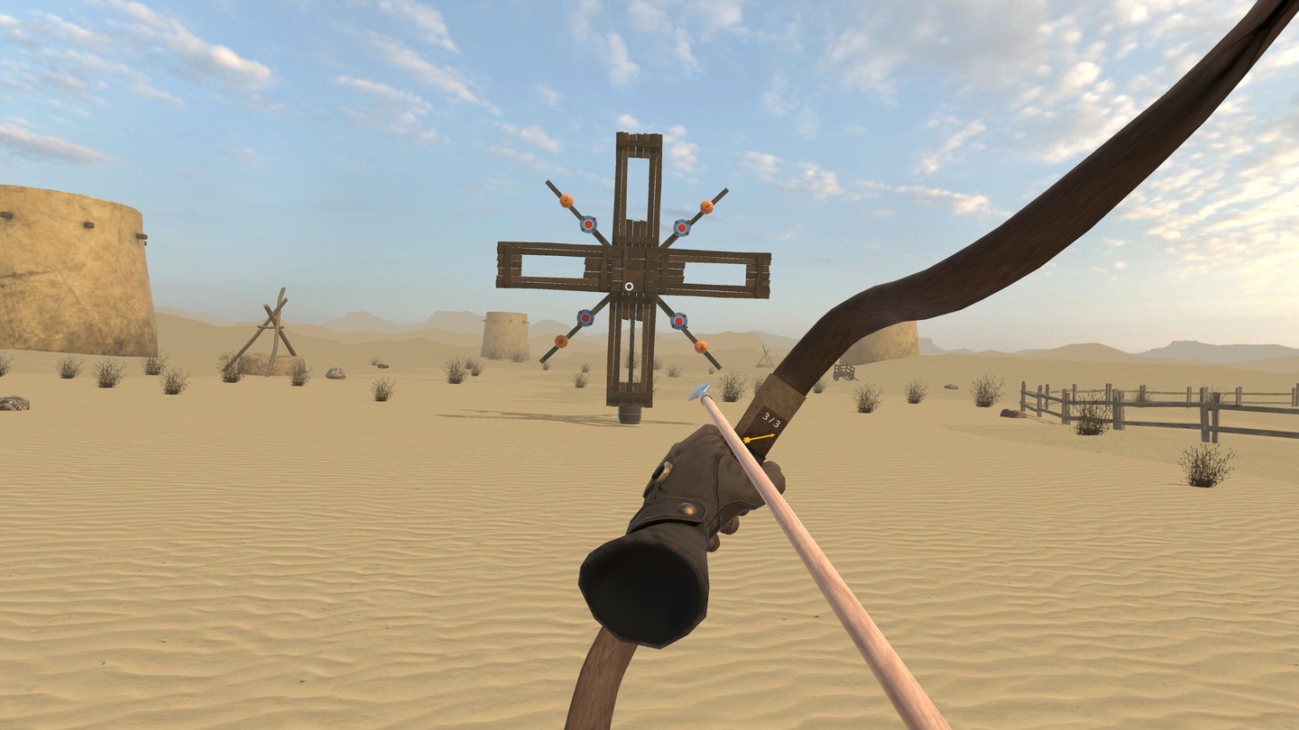 Oculus Quest 游戏《箭族 – 中世纪射箭 VR》Arrowhead – Medieval Archery VR Arrowhead-Medieval Archery VR Oculus Meta Quest all-in-one Bows and arrows game