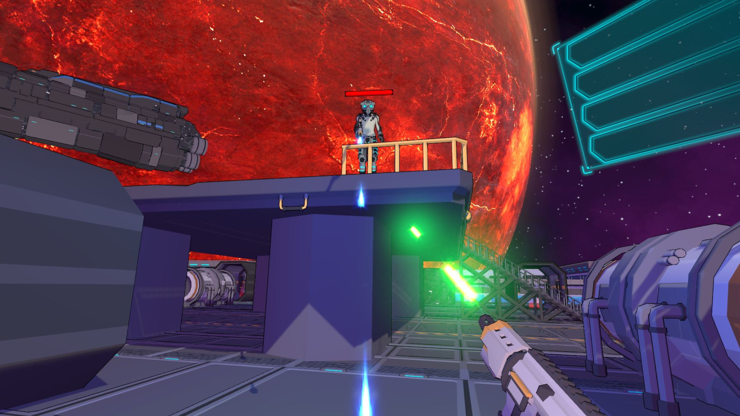 Meta Quest 游戏《对决竞技场》SUPER GUN: ARENA VR Super Gun-Arena VR Oculus Meta Quest all-in-one shooting game