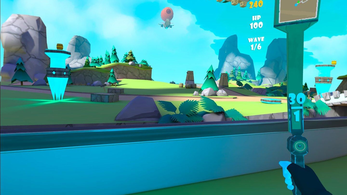 Oculus Quest game "Towerport VR" Towerport VR Towerport Oculus Meta Quest VR game