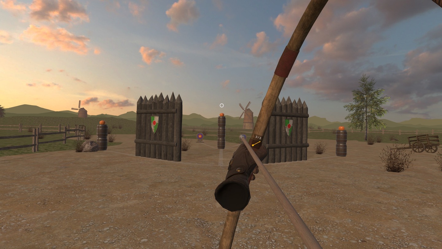 Oculus Quest 游戏《箭族 – 中世纪射箭 VR》Arrowhead – Medieval Archery VR Arrowhead-Medieval Archery VR Oculus Meta Quest all-in-one Bows and arrows game