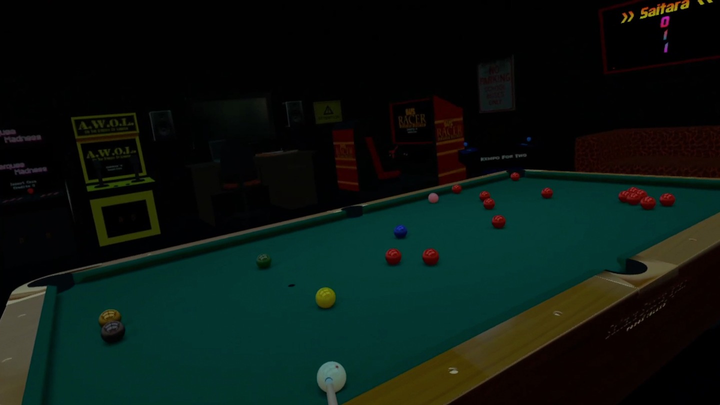 Oculus Quest 游戏《斯诺克台球》Cueist 2 VR Cueist 2-Snooker Billiards VR Oculus Meta Quest all-in-one sports game