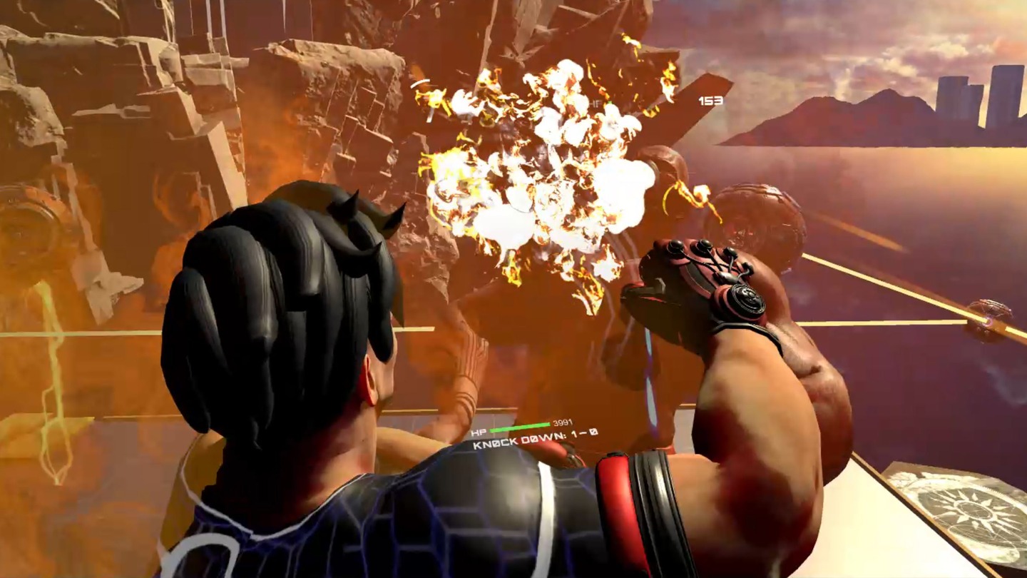 Oculus Quest game "Virtual Fighting Championship (VFC)" Virtual Fighting Championship Oculus Meta Quest VR game