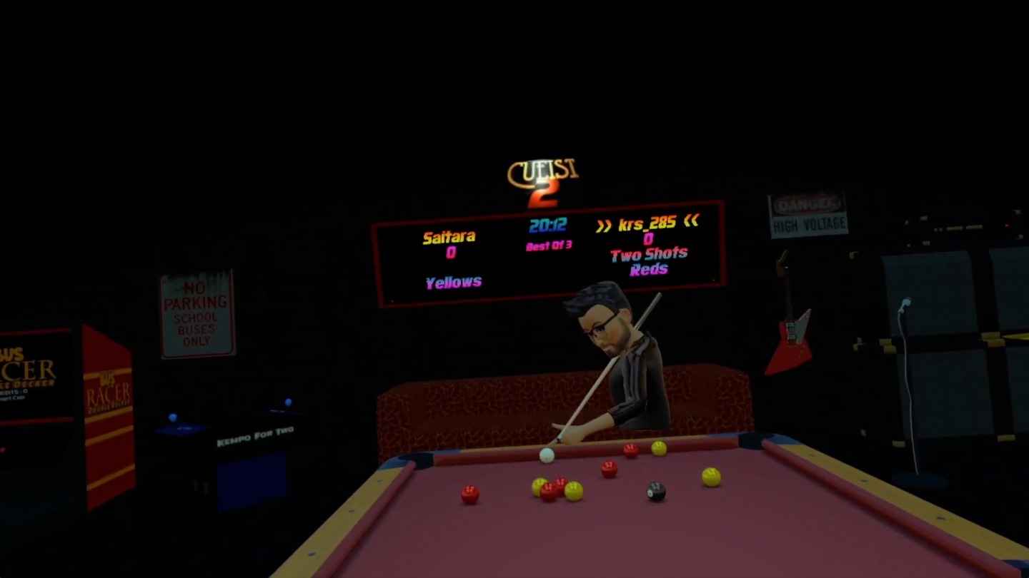 Oculus Quest 游戏《斯诺克台球》Cueist 2 VR Cueist 2-Snooker Billiards VR Oculus Meta Quest all-in-one sports game