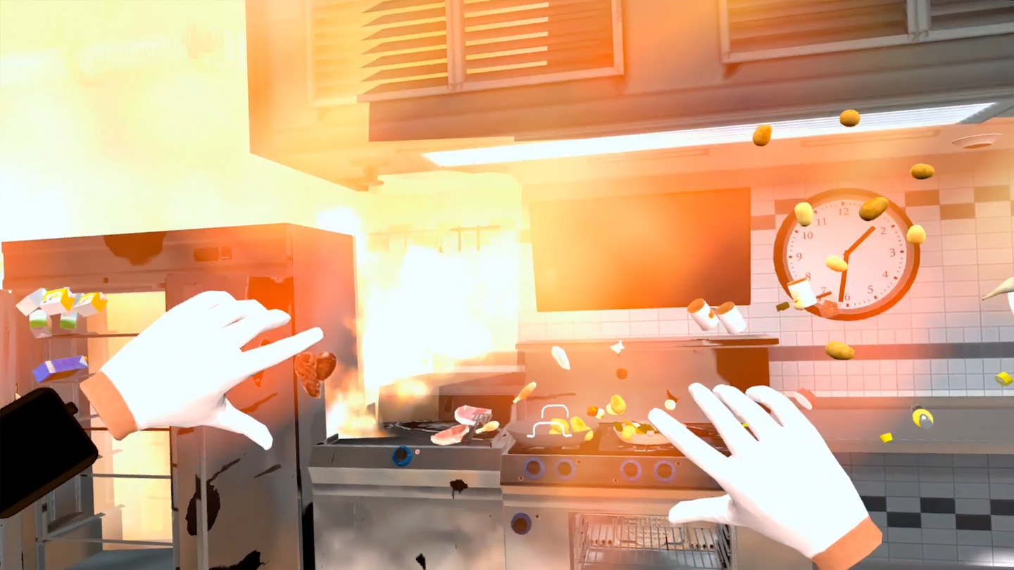 Oculus Quest 游戏《烹饪模拟器VR》Cooking Simulator VR Cooking Simulator VR Oculus Meta Quest all-in-one simulation game