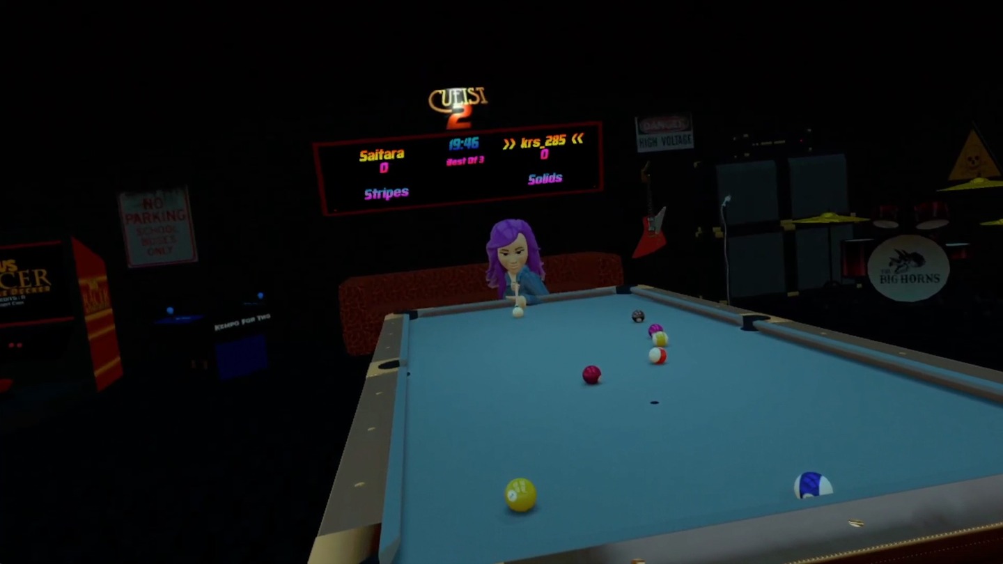 Oculus Quest 游戏《斯诺克台球》Cueist 2 VR Cueist 2-Snooker Billiards VR Oculus Meta Quest all-in-one sports game