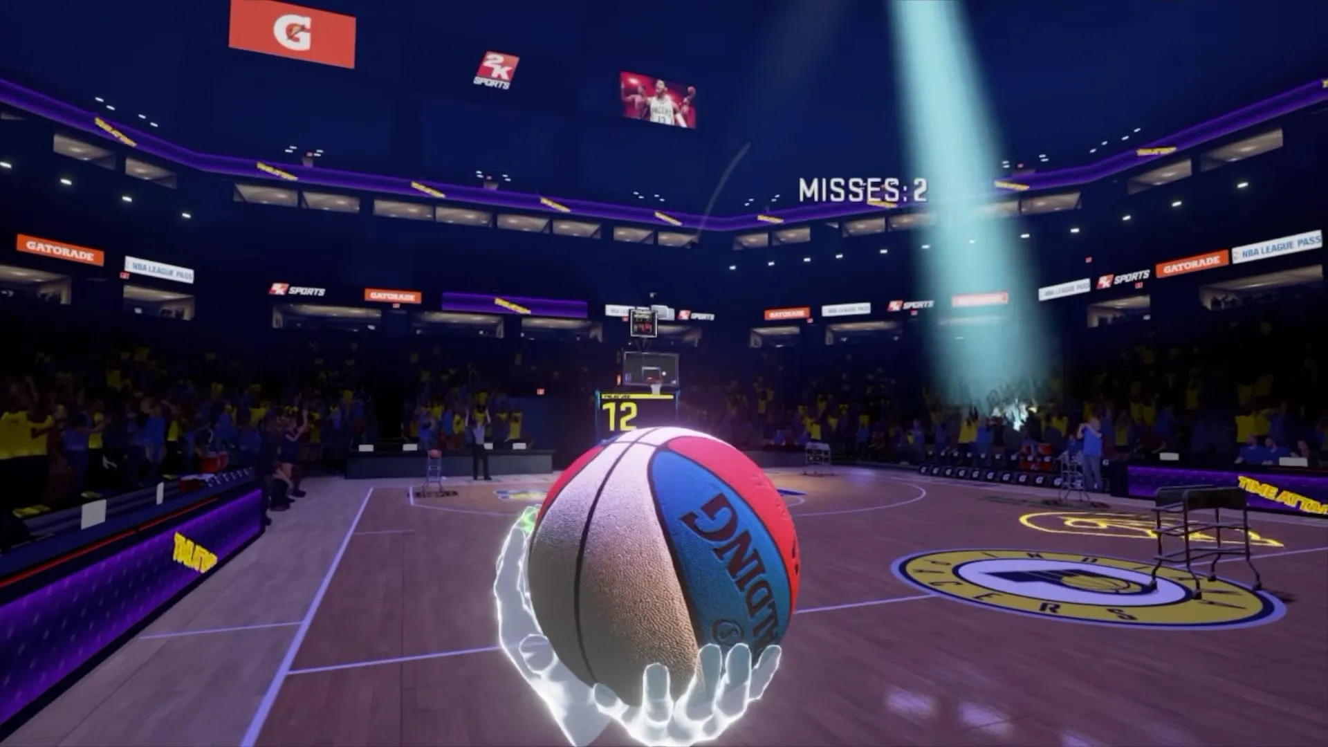 Meta Quest 游戏《篮球VR游戏》Basketball VR Game Basketball VR Oculus Meta Quest sports game