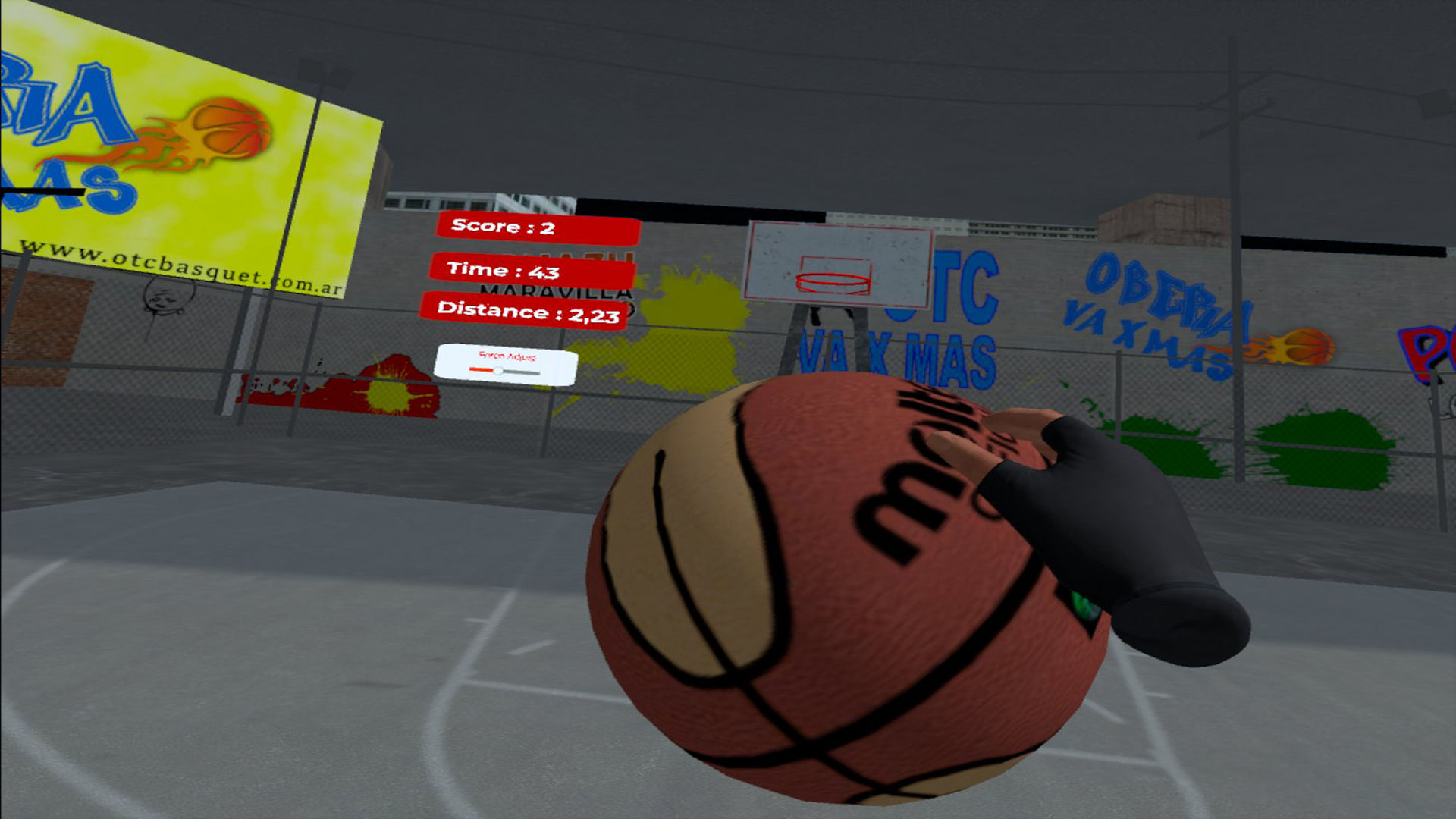 Meta Quest 游戏《篮球VR游戏》Basketball VR Game Basketball VR Oculus Meta Quest sports game