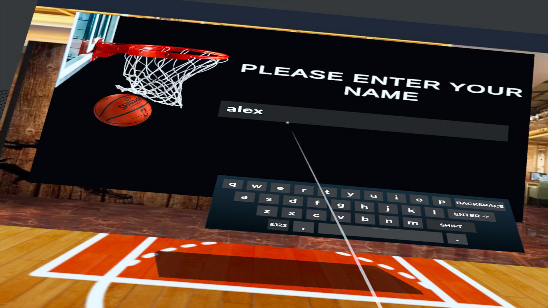 Meta Quest 游戏《篮球VR游戏》Basketball VR Game Basketball VR Oculus Meta Quest sports game