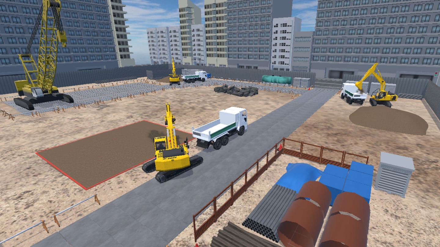 Oculus Quest game "Juki Go VR" excavator technology VR Juki Go VR-excavator technology Oculus Meta Quest VR game