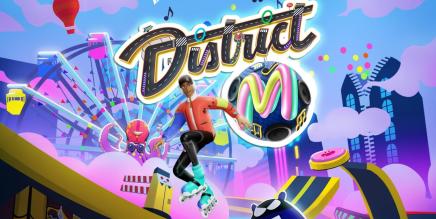 Oculus Quest 游戏《滑板运动》District M District M VR Oculus Meta Quest all-in-one fun game
