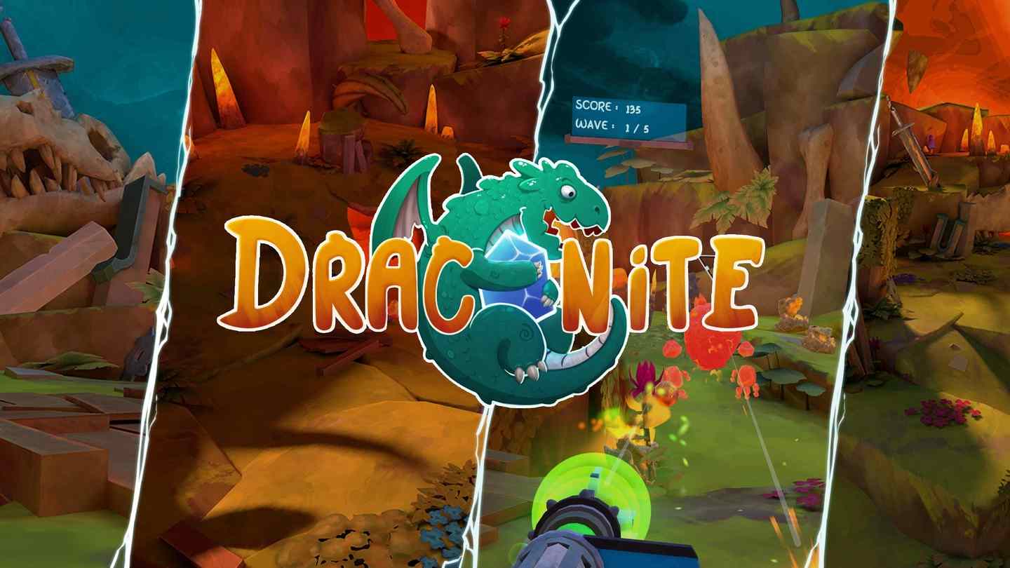 Oculus Quest game "Dragonstone" Draconite Draconite Trailer VR Oculus Meta Quest all-in-one shooting game
