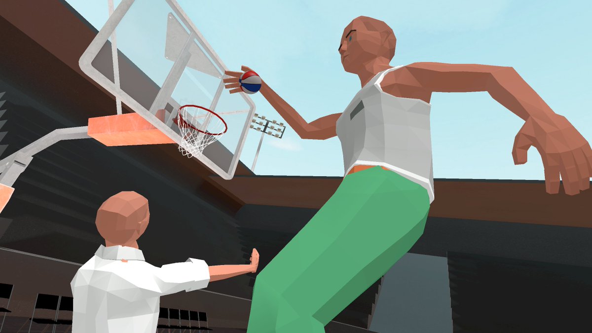 Oculus Quest 游戏《大球星篮球》Big Ballers Basketball Big Ballers-Basketball VR Oculus Meta Quest sports game