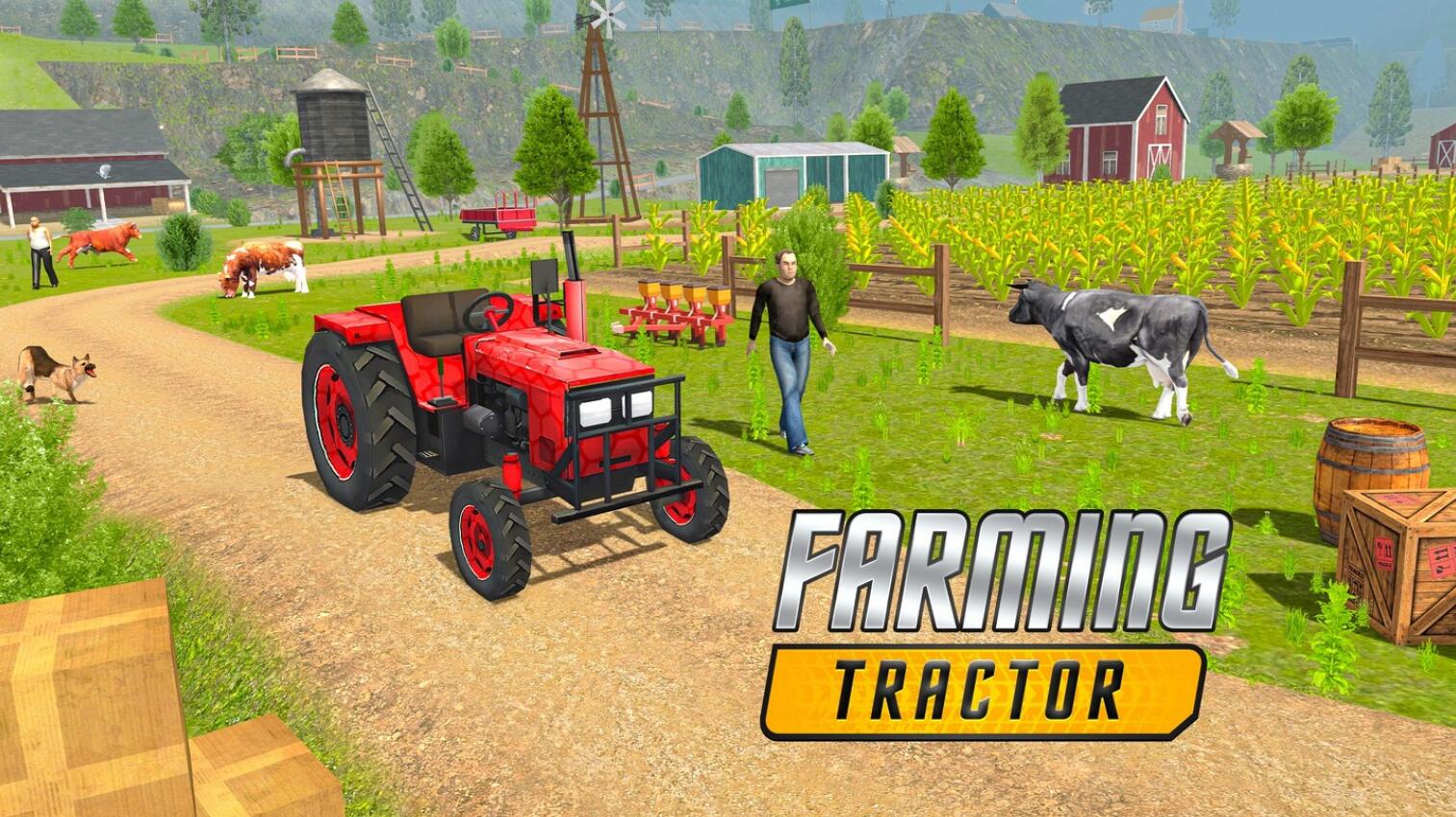 Oculus Quest game "Farming Tractor" Farming Tractor VR Oculus Meta Quest all-in-one simulation game
