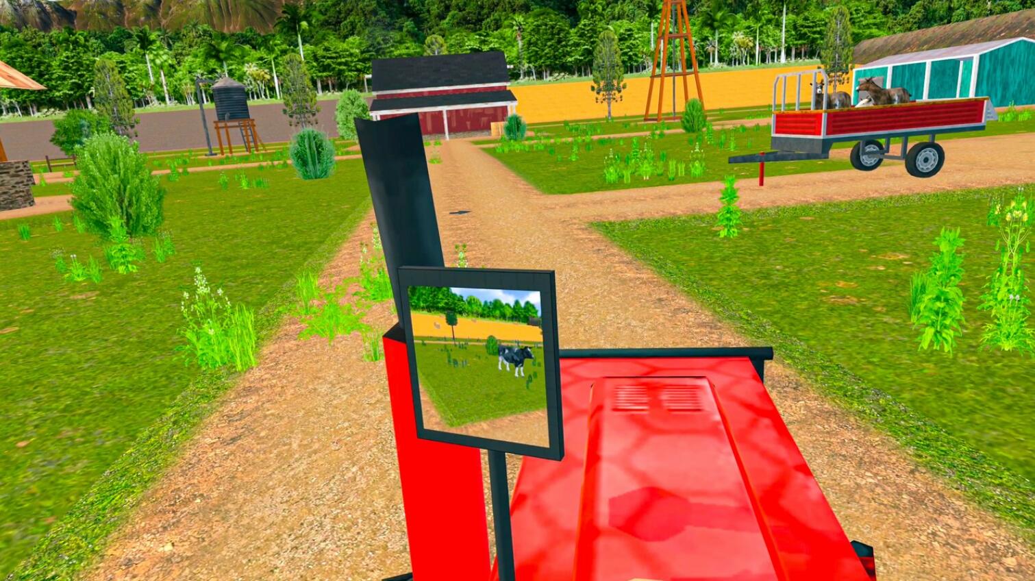 Oculus Quest game "Farming Tractor" Farming Tractor VR Oculus Meta Quest all-in-one simulation game
