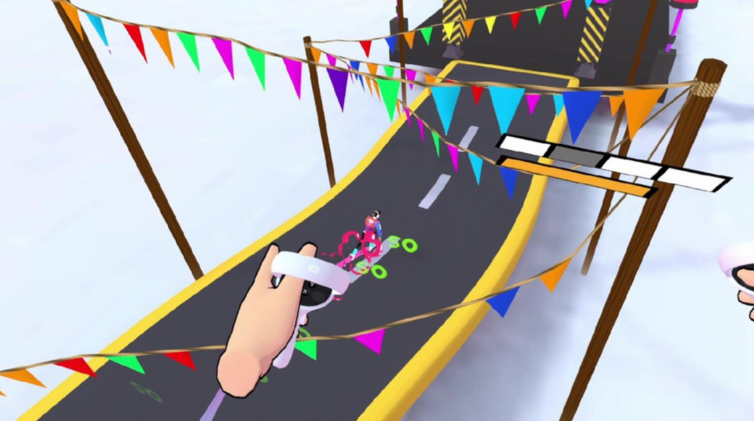 Oculus Quest 游戏《滑板运动》District M District M VR Oculus Meta Quest all-in-one fun game