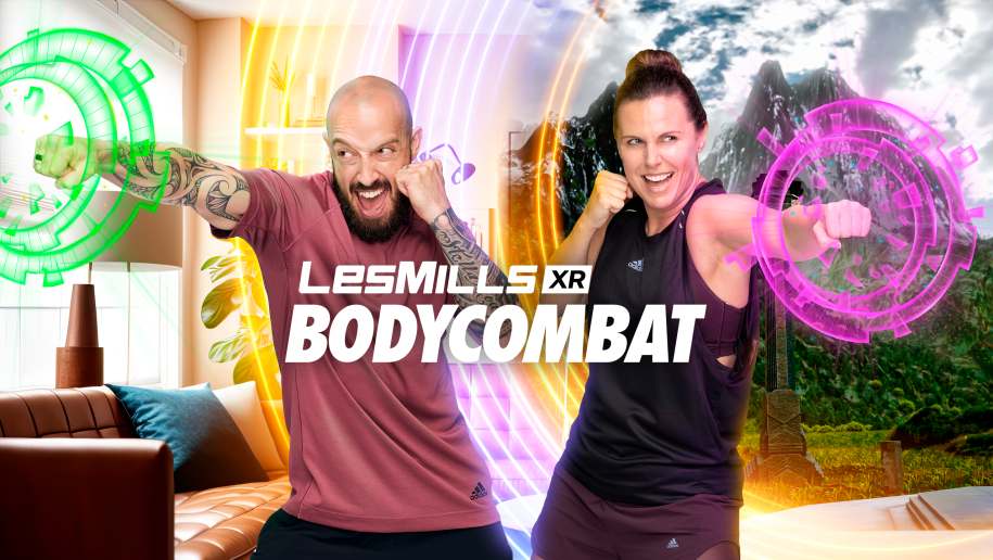 Oculus Quest game "LES MILLS BODYCOMBAT VR" Les Mills Bodycombat VR-Les Mills Gymnastics VR Oculus Meta Quest game