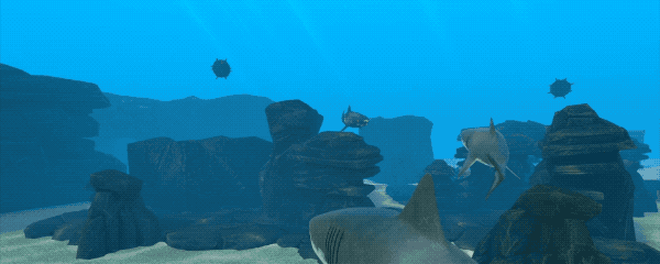 Oculus Quest game SHARKS SHARKS Oculus Meta Quest VR game