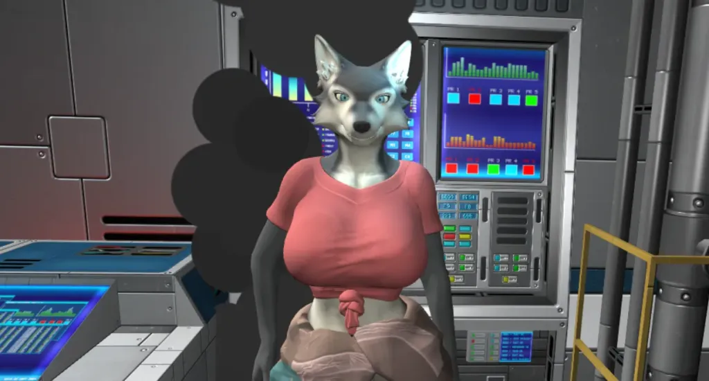 Furry-ous Space VR Oculus Meta Quest all-in-one adult game