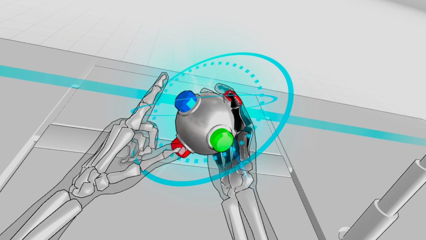 Oculus Quest game "Hand Physics Lab" Hand Physics Lab Oculus Meta Quest VR game