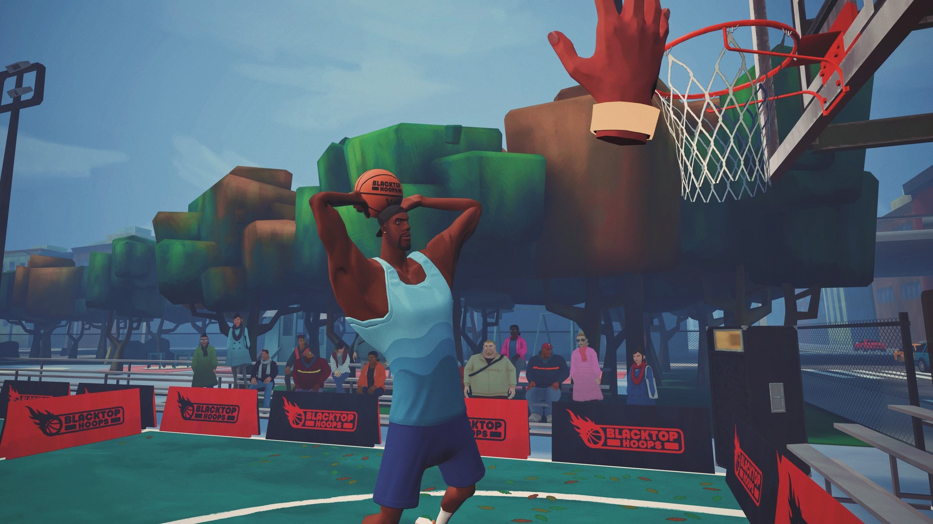 Oculus Quest game Blacktop Hoops VR Blacktop Hoops Oculus Meta Quest VR game