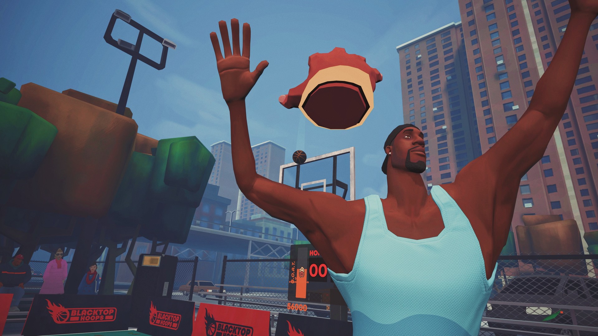 Oculus Quest game Blacktop Hoops VR Blacktop Hoops Oculus Meta Quest VR game