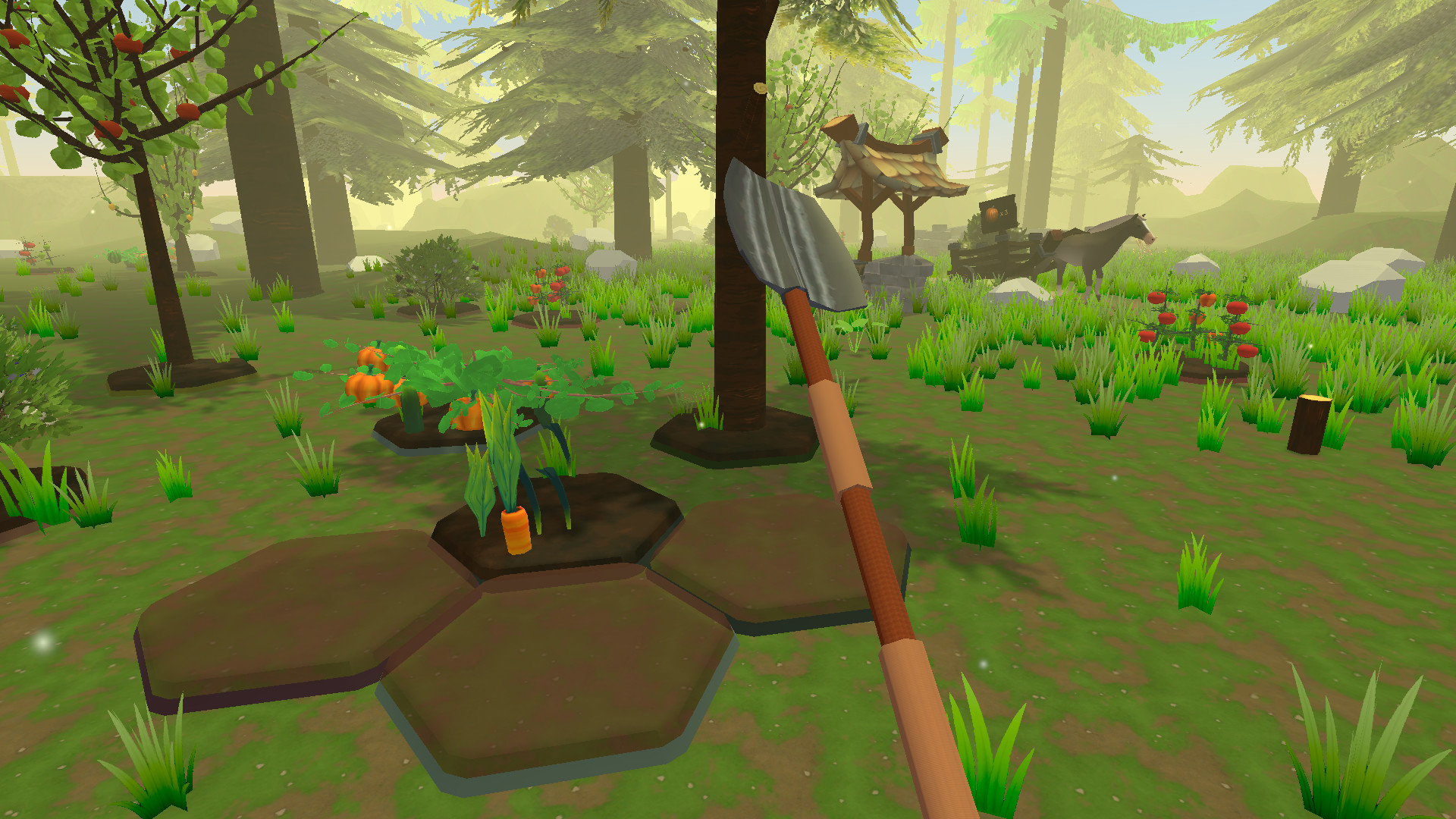 Oculus Quest game "Forest Farm" Deep Forest Farm Forest Farm Oculus Meta Quest VR game