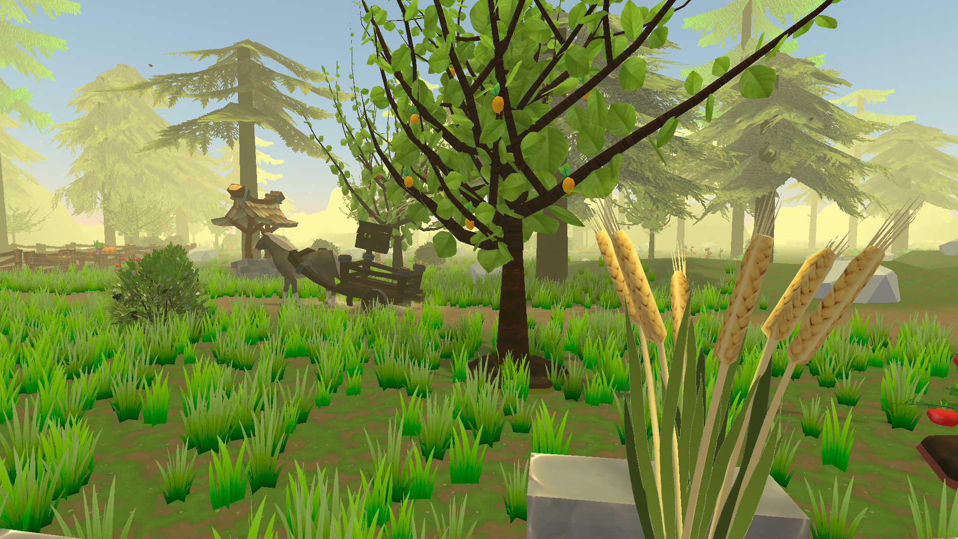 Oculus Quest game "Forest Farm" Deep Forest Farm Forest Farm Oculus Meta Quest VR game