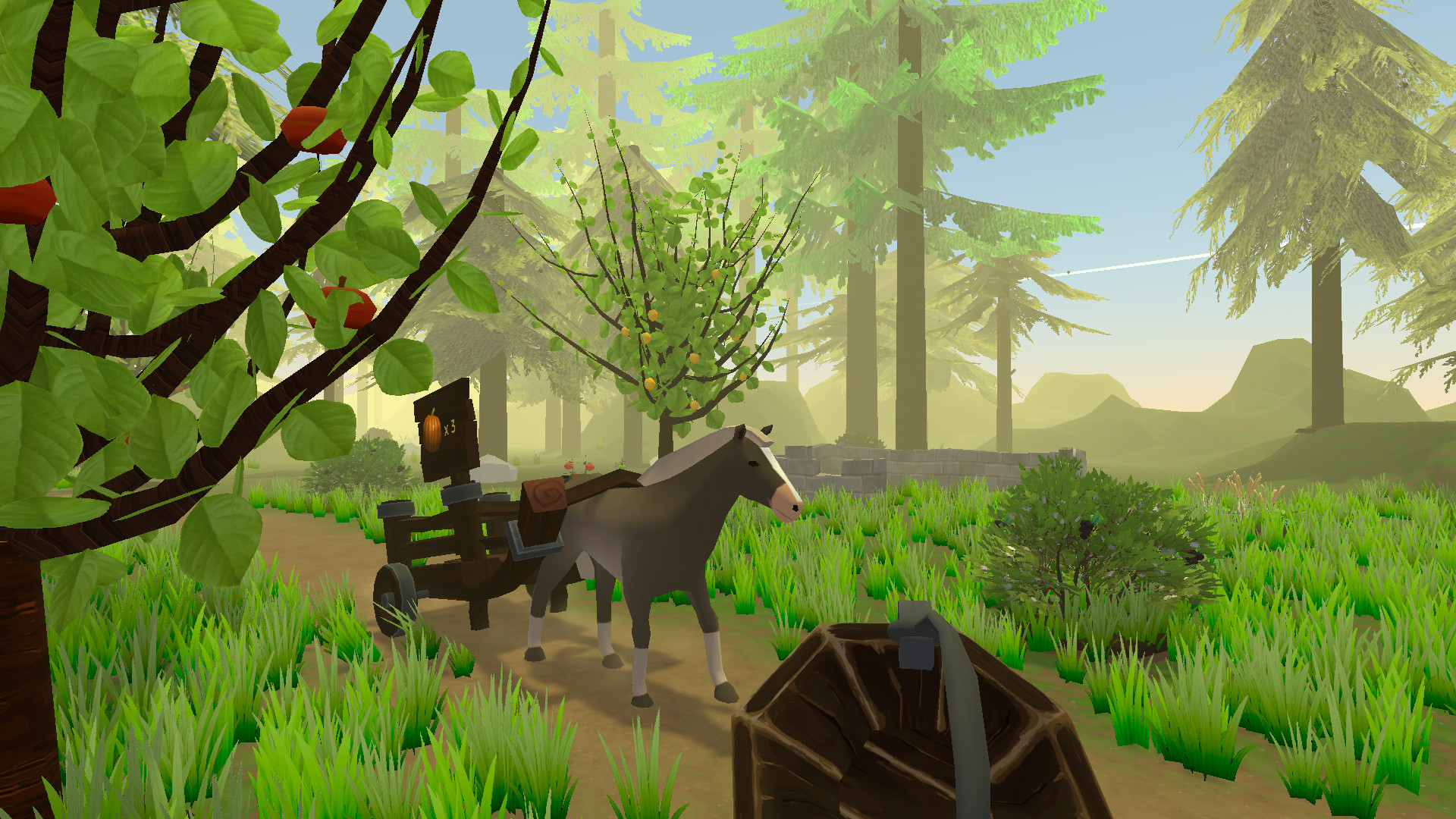 Oculus Quest game "Forest Farm" Deep Forest Farm Forest Farm Oculus Meta Quest VR game