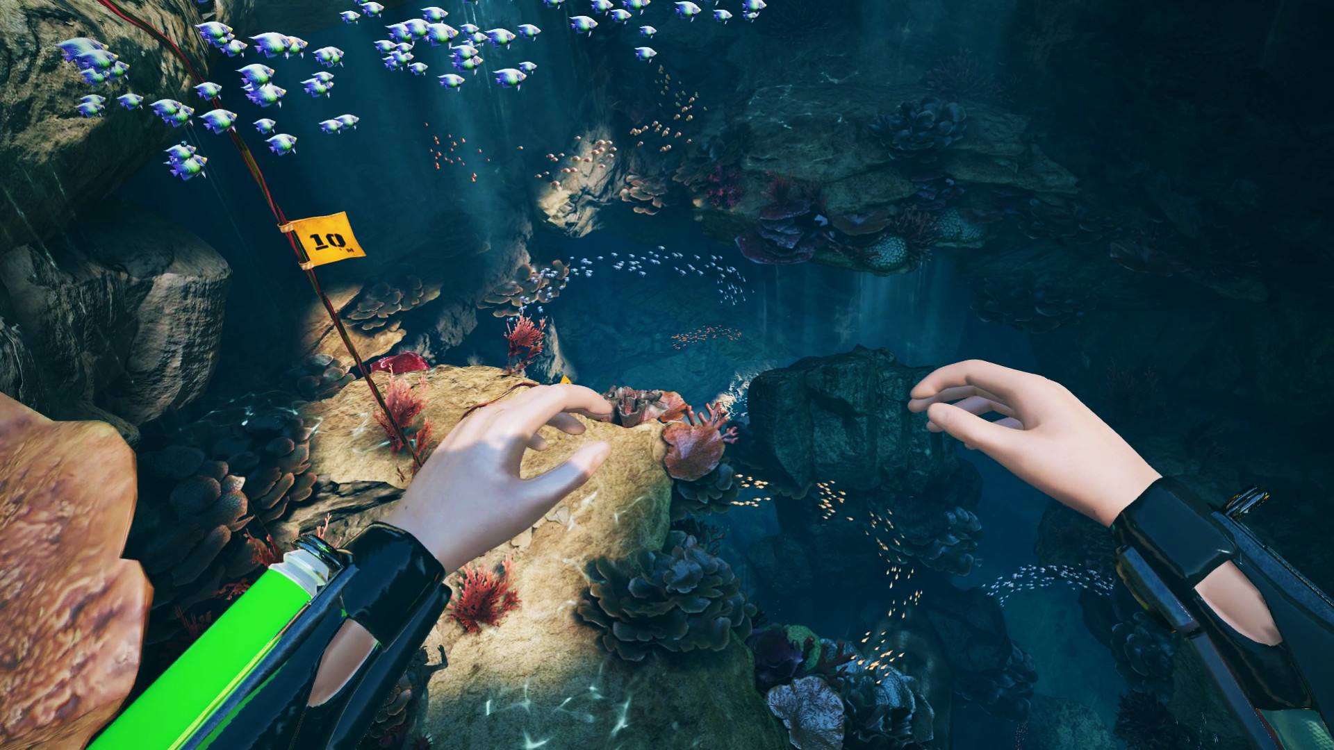 Oculus Quest game "Freediver: Underwater Survival" FREEDIVER Triton Down FREEDIVER-Triton Down Oculus Meta Quest VR game