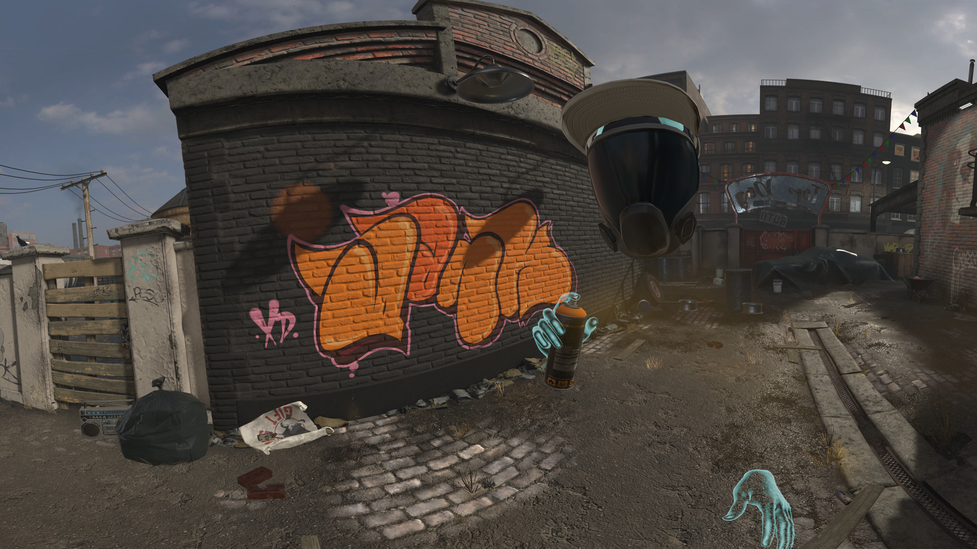 Oculus Quest game "Kingspray Graffiti" Kingspray Graffiti Oculus Meta Quest VR game