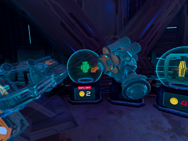 Oculus Quest game MOTHERGUNSHIP: FORGE VR Mothergunship-Force VR Oculus Meta Quest all-in-one shooting game