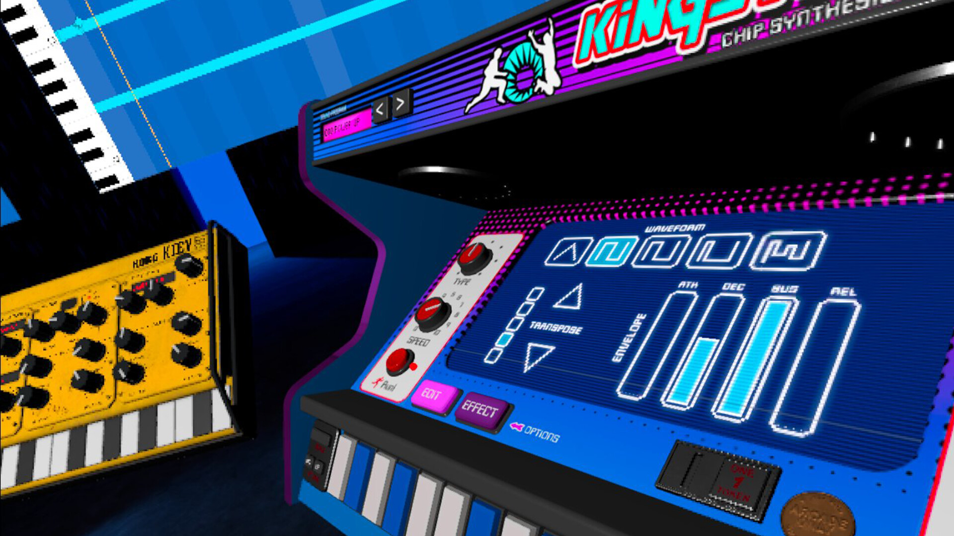 Oculus Quest game "Instrument Synthesis" KORG Gadget VR KORG Gadget VR Oculus Meta Quest game