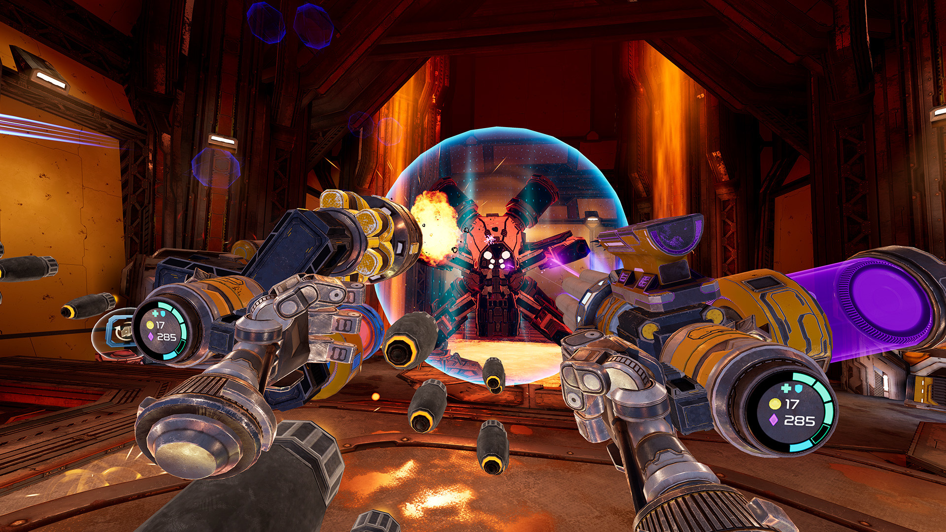 Oculus Quest game MOTHERGUNSHIP: FORGE VR Mothergunship-Force VR Oculus Meta Quest all-in-one shooting game