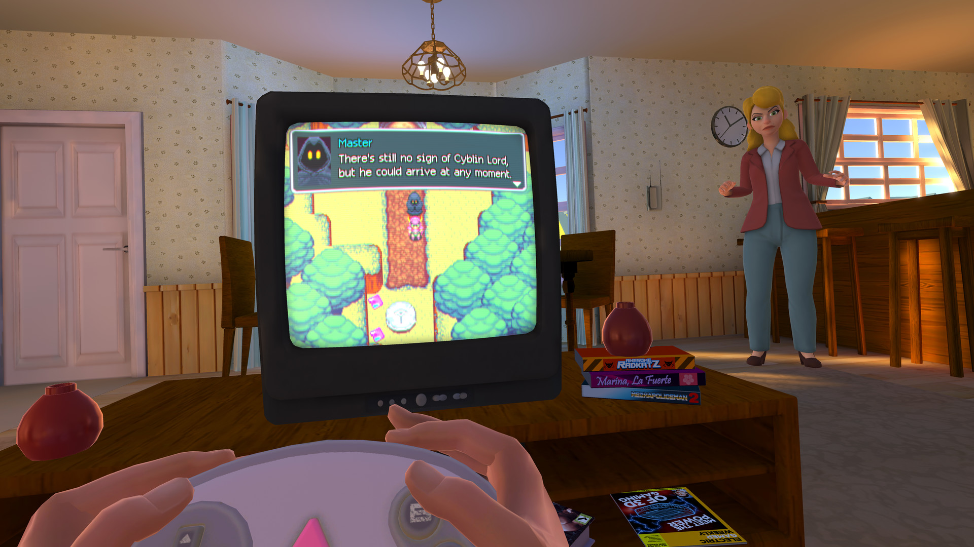 Oculus Quest 游戏《电子像素》Pixel Ripped 1995(怀旧模拟游戏) Pixel Ripped 1995 VR Oculus Meta Quest all-in-one simulation game