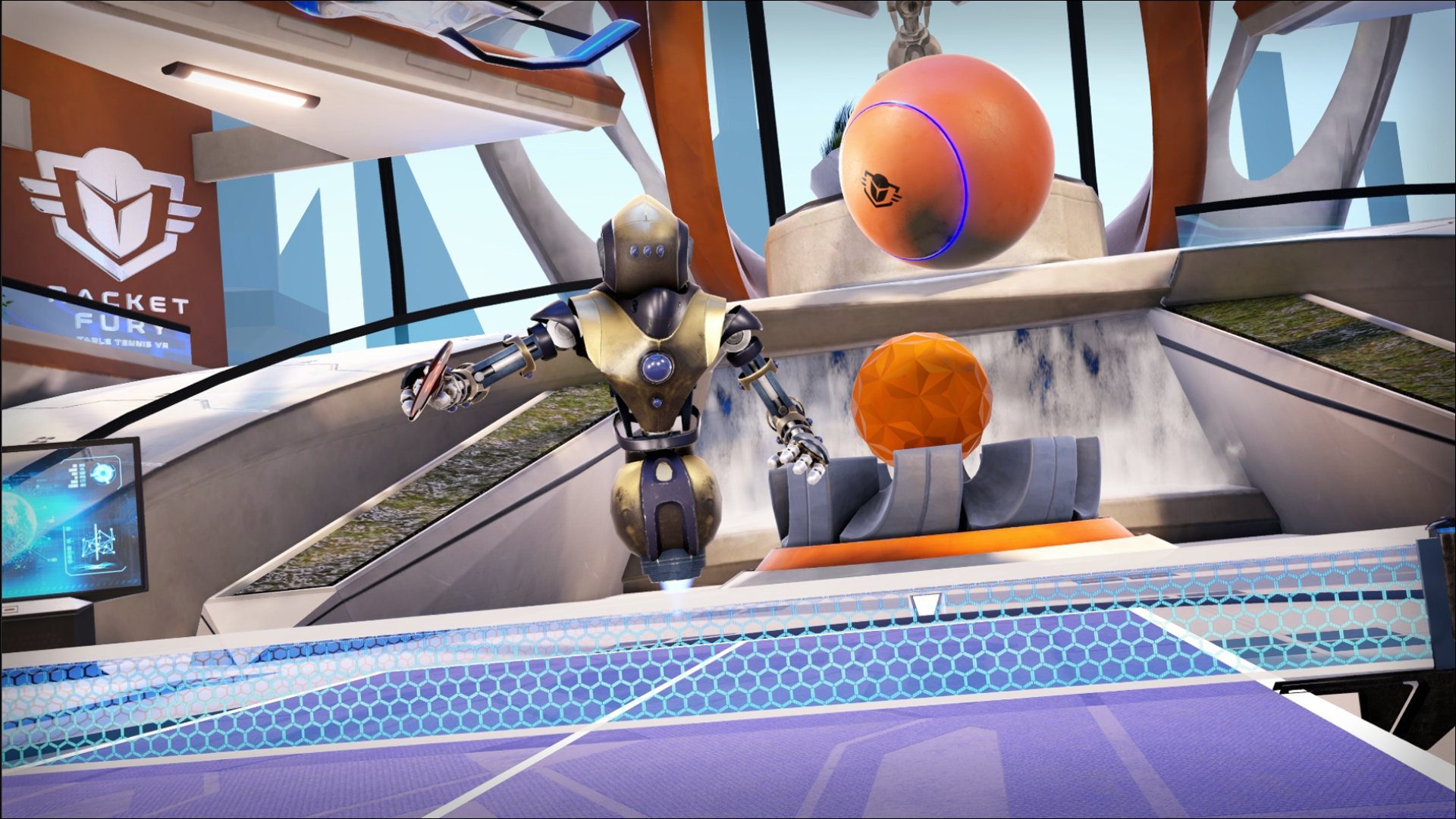 Oculus Quest 游戏《狂暴球拍~乒乓球》Racket Fury: Table Tennis VR Racket Fury Table Tennis Oculus Meta Quest VR game
