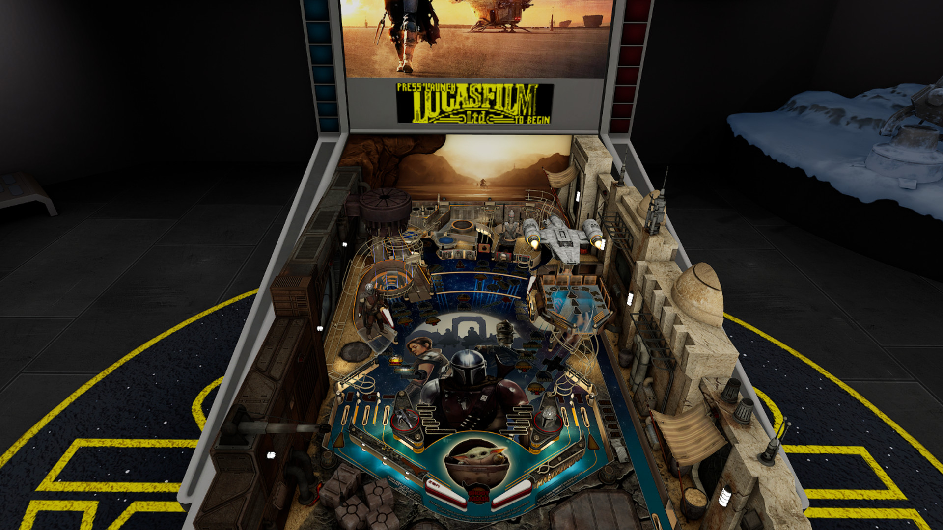 Oculus Quest 游戏《星球大战: 弹球VR》Star Wars Pinball VR Star Wars™ Pinball VR Oculus Meta Quest all-in-one puzzle game