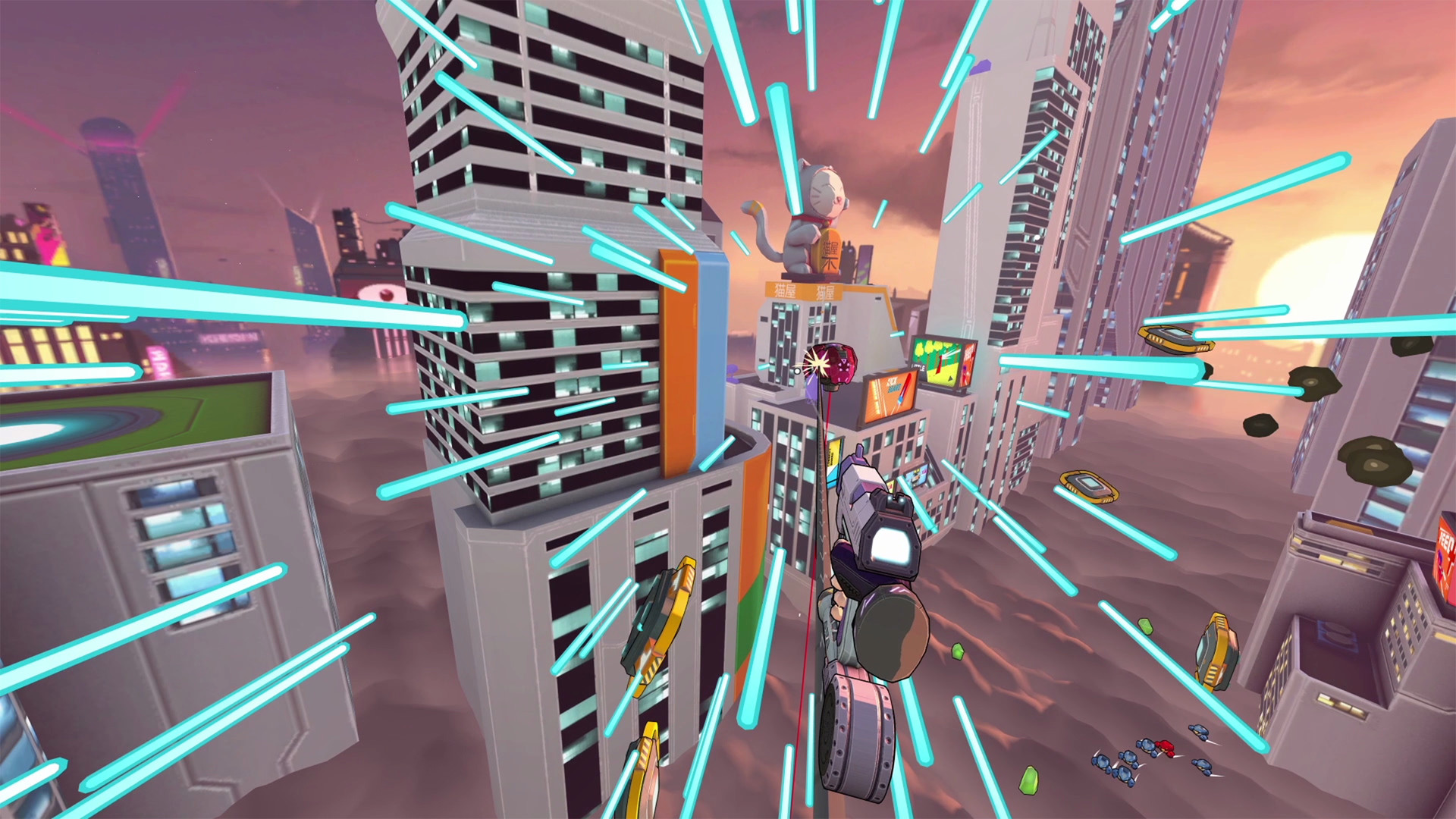 Oculus Quest 游戏《蜂潮危机》Swarm VR SWARM Oculus Meta Quest VR game