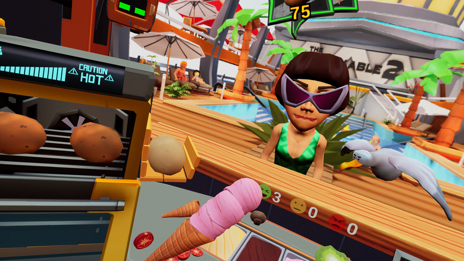 Oculus Quest 游戏《库克烹饪》All Hail The Cook-o-tron All Hail The Cook-o-tron VR Oculus Meta Quest all-in-one cooking game